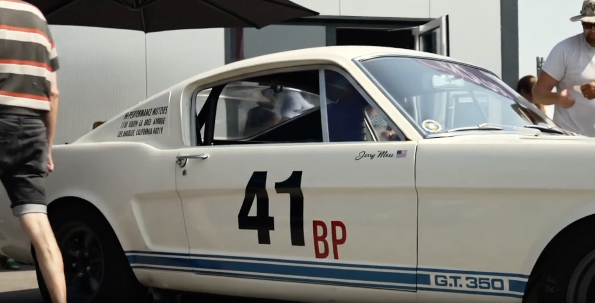 Weisser Oldtimer beim Oldtimertreff in Rain am Lech von Rucker SV